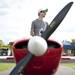 Canton resident Ryan Clark stands above his RC plane before it takes flight on Sunday. Daniel Brenner I AnnArbor.com